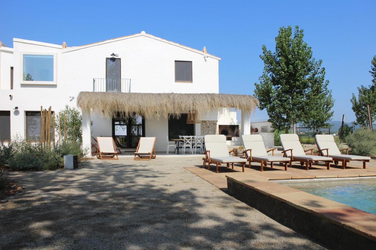 Villa Mas D'En Mas Camarles Exterior foto